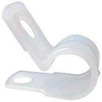 GARDNER BENDER PPC-1525 CABLE CLAMP, PP, 6.35MM, NATURAL