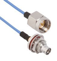 AMPHENOL SV MICROWAVE 7032-9469 CABLE ASSY, SMPM QB PLUG-SMA PLUG, 12"