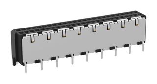 TE CONNECTIVITY - ERNI 224513-E MEZZANINE CONN, RCPT, 50POS, 2ROW, 1MM