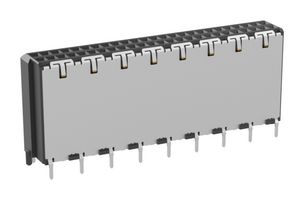 ERNI - TE CONNECTIVITY 224517-E MEZZANINE CONN, RCPT, 50POS, 2ROW, 1MM