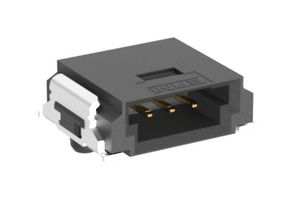 TE CONNECTIVITY - ERNI 234450-E CONN, R/A HEADER, 3POS, 1ROW, 1.27MM