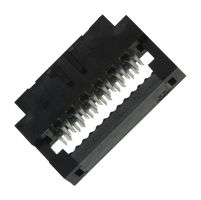 AMPHENOL COMMUNICATIONS SOLUTIONS 89947-724LF CONNECTOR, RCPT, 24POS, 2ROW, 2MM