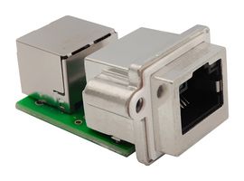 STEWART CONNECTOR SS-60400-028 COUPLER, RJ45 JACK, 8POS, CAT5E, SHLD