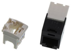 PANDUIT CJ688TGBL. CAT6 RJ45 MODULAR JACK, 8 POSITION, 1 PO
