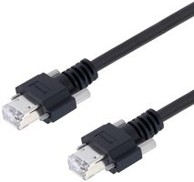 L-COM TRG516-P6D-4M CABLE ASSY, RJ45 PLUG, CAT5E, 13.1FT