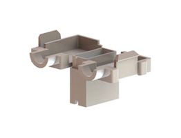 ESSENTRA COMPONENTS OF-250 INSULATION SLEEVE, NYLON 6/6, NATURAL