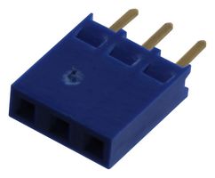 AMPHENOL COMMUNICATIONS SOLUTIONS 76308-103LF CONN, RCPT, 3POS, 1ROW, 2.54MM