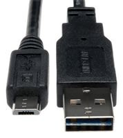 EATON TRIPP LITE UR050-06N USB CABLE, 2.0 TYPE A-MICRO B PLUG, 6"