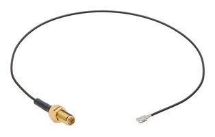 MOLEX 73230-6120.. CABLE ASSY, MHF1 PLUG-SMA BLKHD JACK, 1