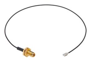 MOLEX 73230-6200.. SMA BULKHEAD IP68 JACK-TO-I-PEX MHF I LK PLUG, 1.32MM CABLE DIAMETER, 307.00MM CABLE LENGTH, 50 OHMS
