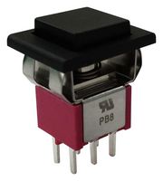MULTICOMP PRO MP-PB8-BE222QE-1. PB SWITCH, DPDT, 1A, 120VAC/38VDC