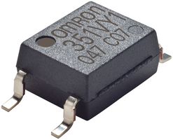 OMRON ELECTRONIC COMPONENTS G3VM-351VY1(TR05) MOSFET RELAY, SPST-NO, 0.11A, 350V, SOP