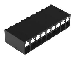 WAGO 2086-1209/700-000/997-607 TB, WIRE TO BRD, R/A, 9POS, 16AWG