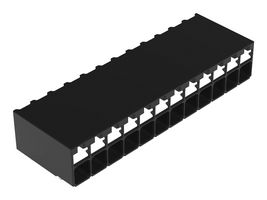 WAGO 2086-1212 TB, WIRE TO BRD, R/A, 12POS, 16AWG