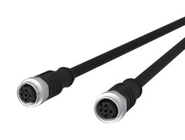 METZ CONNECT 142MCA22010 SENSOR CORD, 4P M12 JACK-JACK, 1M