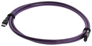 L-COM CAU3VISHFAMB-3M USB CORD, 3.0 A PLUG-MICRO B PLUG, 9.8FT