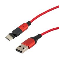 L-COM CAU2AC-MM-1M USB CABLE, 2.0 TYPE A PLUG-C PLUG, 3.3