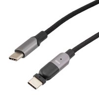 L-COM CAU2CC60W-MM-2M USB CABLE, 2.0 C PLUG-PLUG, 6.6FT
