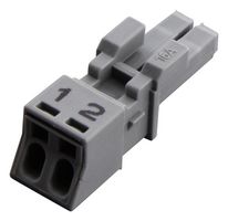 WAGO 890-242 TERMINAL BLOCK, PLUGGABLE, 2POS, 16AWG