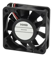 NMB TECHNOLOGIES 06020SS-12N-AT-00 AXIAL FAN, 60MM, 12VDC, 20.48CFM, 30.5DB