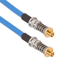 AMPHENOL SV MICROWAVE 7032-9730 CABLE ASSY, SMPM JACK-JACK, 12"
