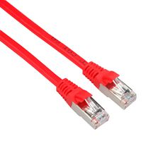 AMPHENOL CABLES ON DEMAND MP-6ARJ45SNNR-025 PATCH CABLE, RJ45 PLUG, 25 , RED