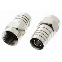 PRO SIGNAL 27-9576 F-type Crimp RG59 Connector Standard Hex
