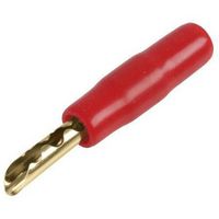 MULTICOMP PRO PSG03597 BANANA PLUG AND JACK, GOLD PLATED, RED