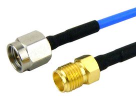 FAIRVIEW MICROWAVE FMC0213085-12 CBL ASSY, SMA PLUG-SMA JACK, 50 OHM, 12"