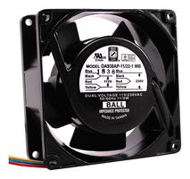 ORION FANS OA938AP-11/22-1WB AXIAL FAN, BALL, 50CFM, 32DB, 9W, 230VAC