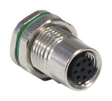 BULGIN LIMITED PXMBNI08FPF08AFLM11002. SENSOR CORD, 8P M8 RCPT-FREE END, 7.9"