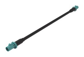 AMPHENOL RF 095FPZFPZSHM500. RF COAX CABLE, FAKRA PLUG-PLUG, 5M