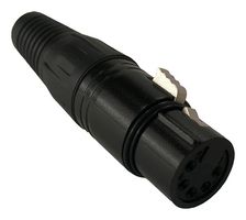 IO AUDIO TECHNOLOGIES IO-XLR5-F-BKAU XLR CONNECTOR, JACK, 5POS, CABLE