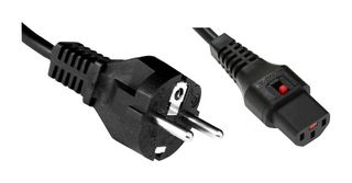 MEGA ELECTRONICS 199-L2 EUROPEAN TO C13 LOCK, 2M