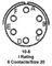 AMPHENOL AEROSPACE MS3116F10-6S