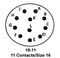ITT CANNON KPT00F18-11P