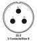 ITT CANNON MS3102R22-2PW