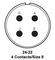 ITT CANNON MS3101E24-22S