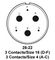 ITT CANNON MS3101E28-22P