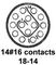 CINCH CONNECTIVITY SOLUTIONS BACC45FN18-14P10H