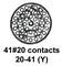 CINCH CONNECTIVITY SOLUTIONS BACC45FT20-41S7H