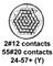 CINCH CONNECTIVITY SOLUTIONS BACC45FT24-57P9
