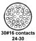 CINCH CONNECTIVITY SOLUTIONS BACC63BV24H30P8