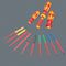 WERA K K VDE 60 I 0,4 X 2,5 X 157 MM TIE