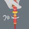 WERA K K VDE 15 TORQUE EXTRA SLIM 1 TIE