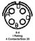 AMPHENOL INDUSTRIAL PT06A-8-4S.