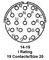 AMPHENOL INDUSTRIAL PT01A-14-19S