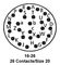 AMPHENOL AEROSPACE MS3126E16-26S