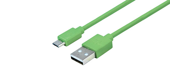 USB-A 30CM Green Cable