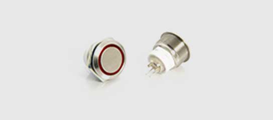 48M - 19mm Stainless Steel momentary or maintained pushbutton